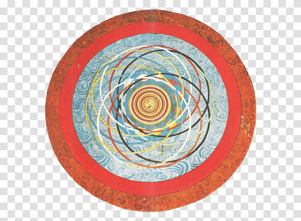 Cosmic Mandala From Bhutan Tempo Eternit, Rug, Spiral, Coil Transparent Png