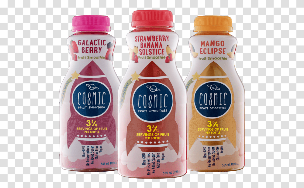 Cosmic Smoothies, Label, Beverage, Juice Transparent Png
