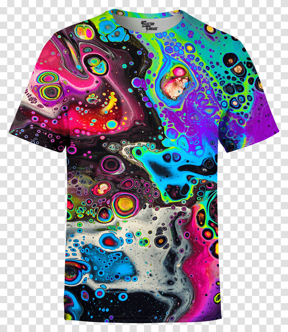 Cosmic Trip Unisex Crew T Shirts T6Class T Shirt, Pattern, Drawing Transparent Png