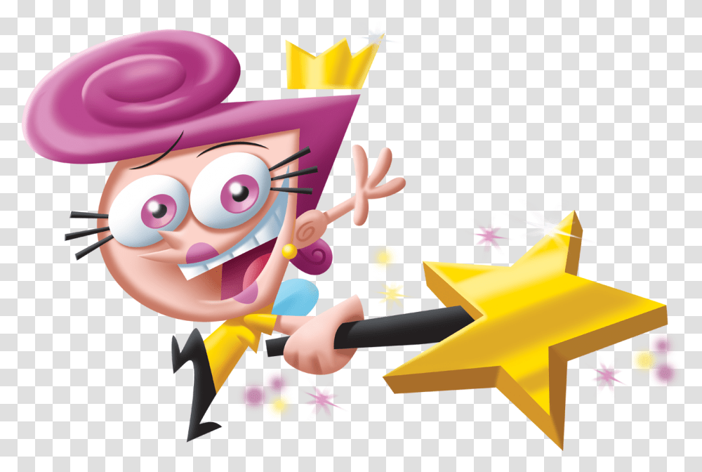 Cosmo And Wanda Nickelodeon Universe, Star Symbol, Toy, Mail Transparent Png