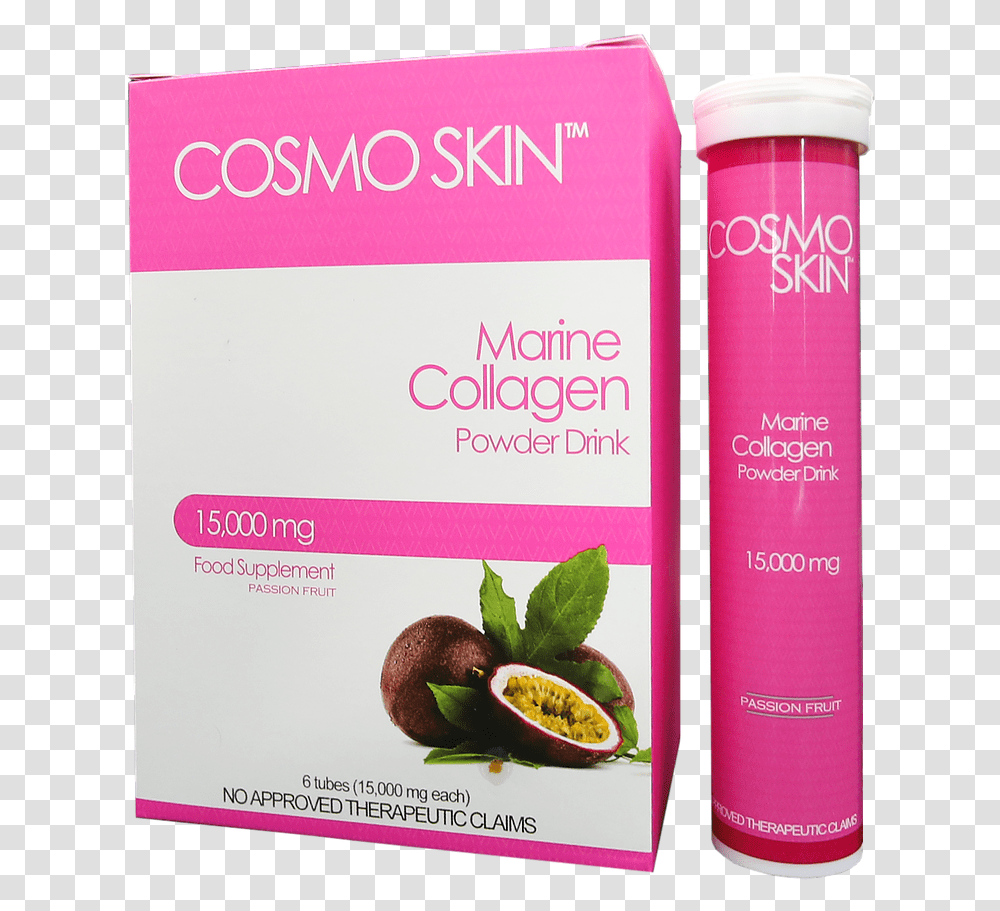 Cosmo Skin Collagen Drink, Book, Bottle, Aluminium, Plant Transparent Png