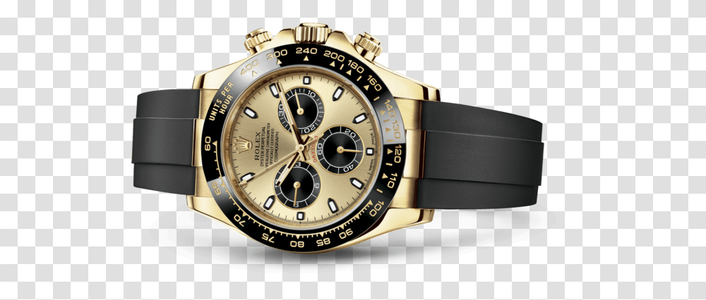 Cosmograph Daytona Rolex Daytona, Wristwatch, Text Transparent Png