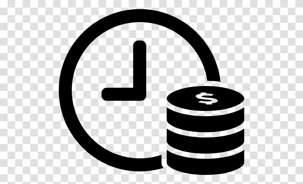 Cost Optimization Amp Development Time Management You Time And Money Symbol, Gray, World Of Warcraft Transparent Png