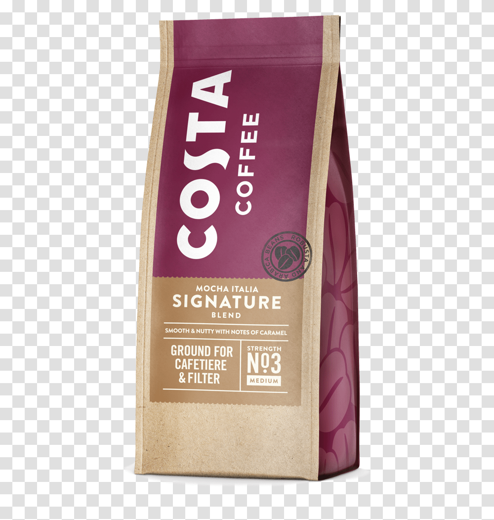 Costa Coffee Ground, Book, Bottle, Cosmetics, Plant Transparent Png