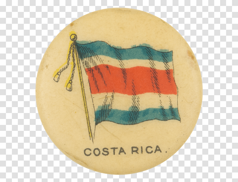 Costa Rica Flag Advertising Button Museum Emblem, Leisure Activities, Pottery Transparent Png