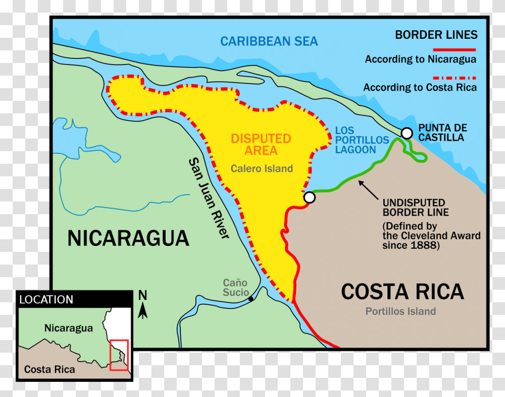 Costa Rica Nicaragua Border Dispute, Plot, Vegetation, Rainforest, Land Transparent Png