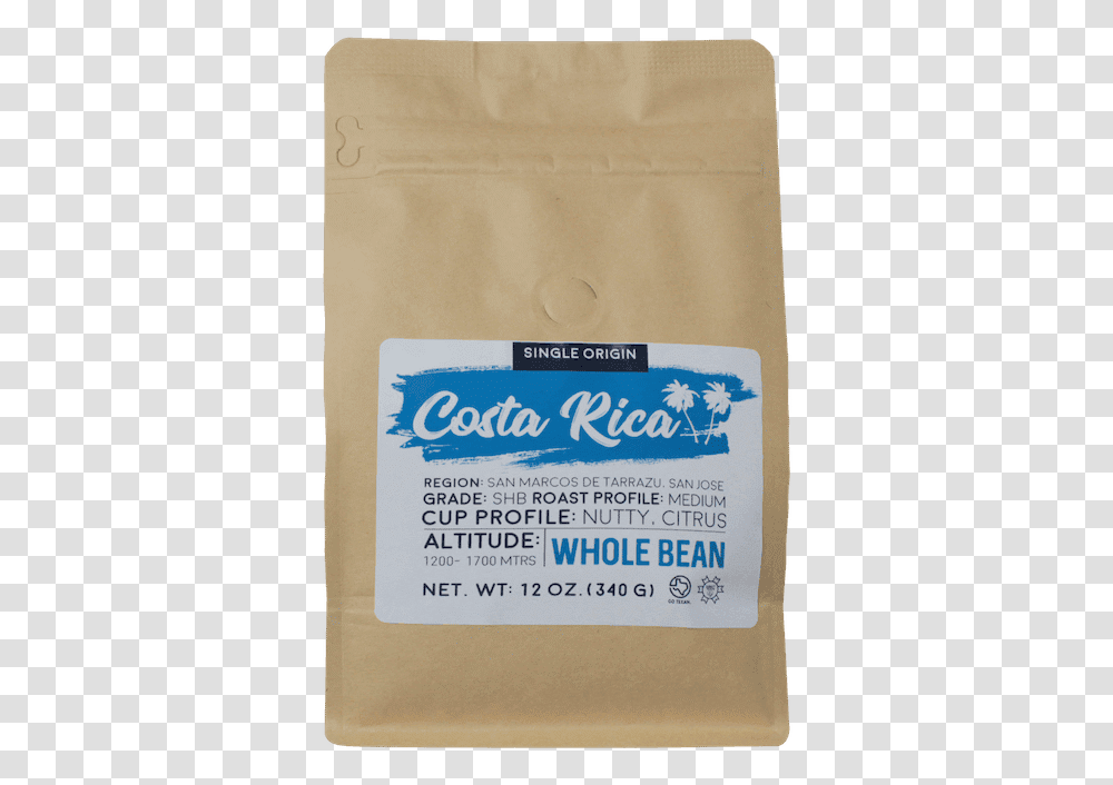 Costa Rica Single Origin Coffee Cafe Copan Single Origin Costa Rica, Bag, Envelope, Food Transparent Png