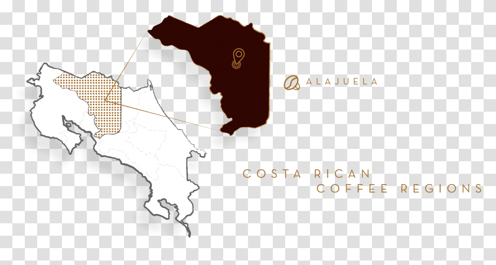 Costa Rican Medium Roast Alajuela From Cafe Britt Mapa Alajuela, Astronomy, Outer Space, Universe, Text Transparent Png