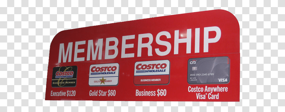 Costco Warehouse In New Orleans Louisiana Costco Helper Costco, Text, Billboard, Advertisement, Symbol Transparent Png