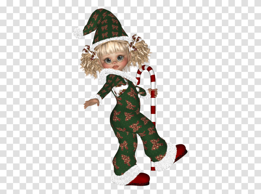 Costume Hat, Elf, Doll, Toy, Person Transparent Png