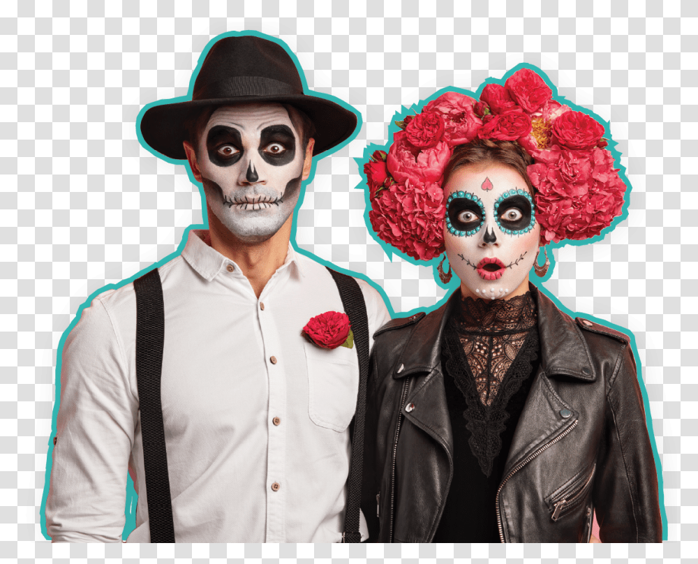 Costume Shop Novelty Store Day Of The Dead, Performer, Person, Human, Clothing Transparent Png