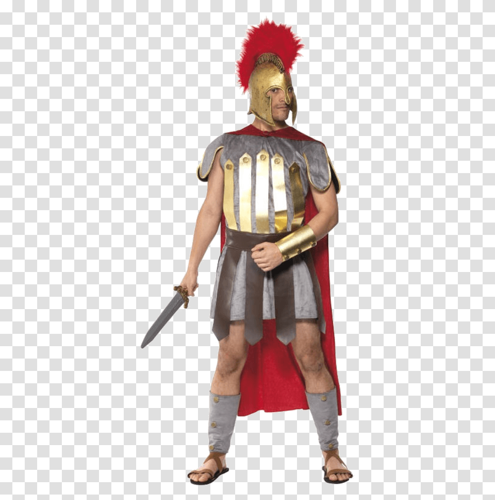 Costume Simply Fancy Dress Roman Soldier, Person, Human, Apparel Transparent Png