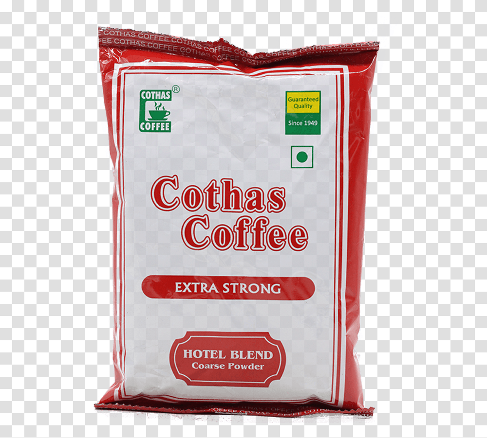 Cothas Coffee Hotel Blend, Flour, Powder, Food, Bag Transparent Png