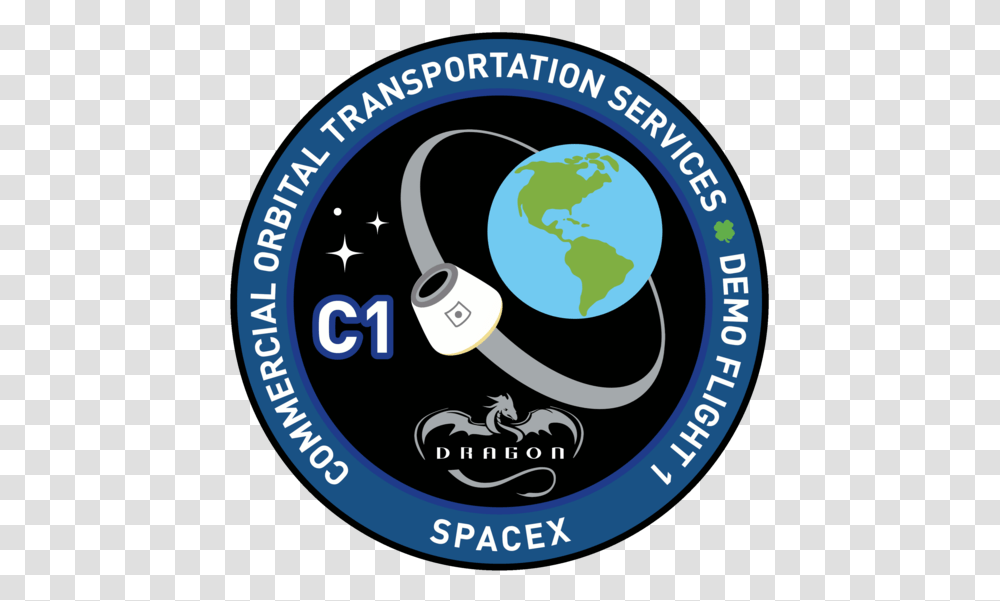 Cots Demo C1 Spacex Dragon, Logo, Symbol, Trademark, Electronics Transparent Png