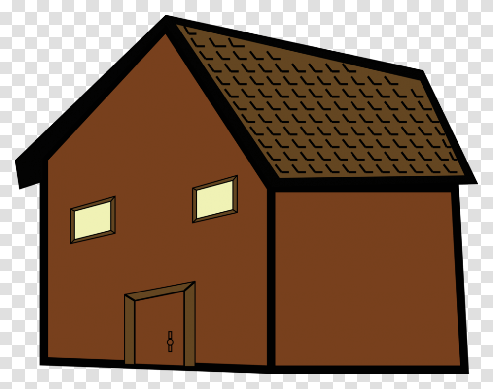 Cottage Clipart Brown House Brown House Clipart, Nature, Outdoors, Building, Mailbox Transparent Png