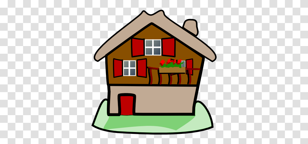 Cottage House Clipart, Housing, Building, Cabin, Outdoors Transparent Png