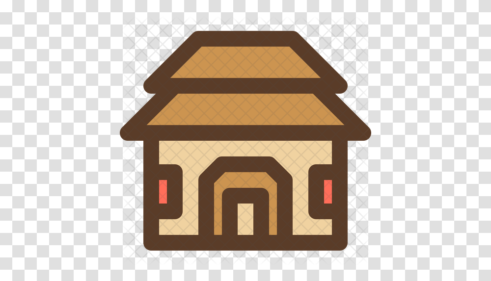 Cottage Icon Roof Shingle, Mailbox, Letterbox, Dog House, Den Transparent Png
