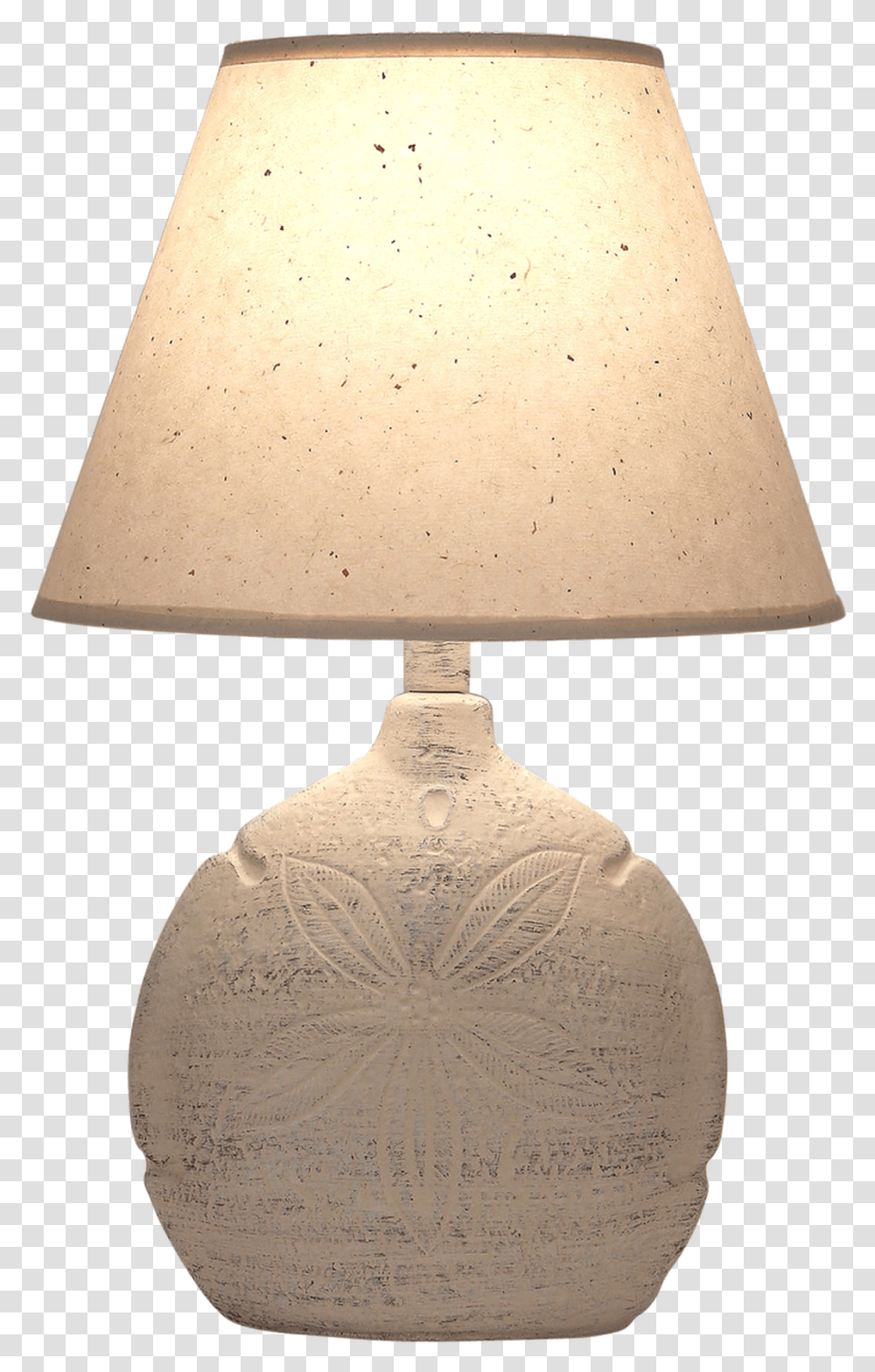 Cottage Sand Dollar Accent Lamp Lamp, Table Lamp, Lampshade Transparent Png