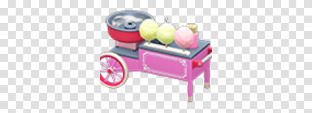 Cotton Animal Crossing New Horizons Cotton Candy Stall, Toy, Transportation, Vehicle Transparent Png
