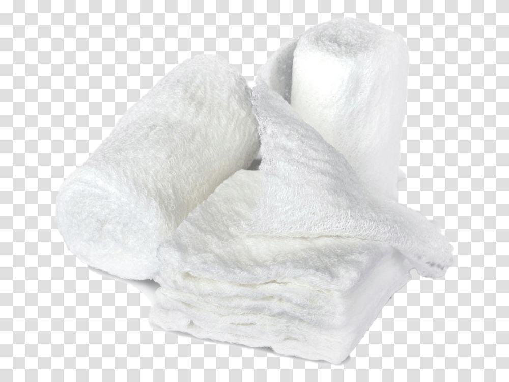 Cotton Bandage Background Photo Sculpture, Towel, Paper, Rock, Bath Towel Transparent Png