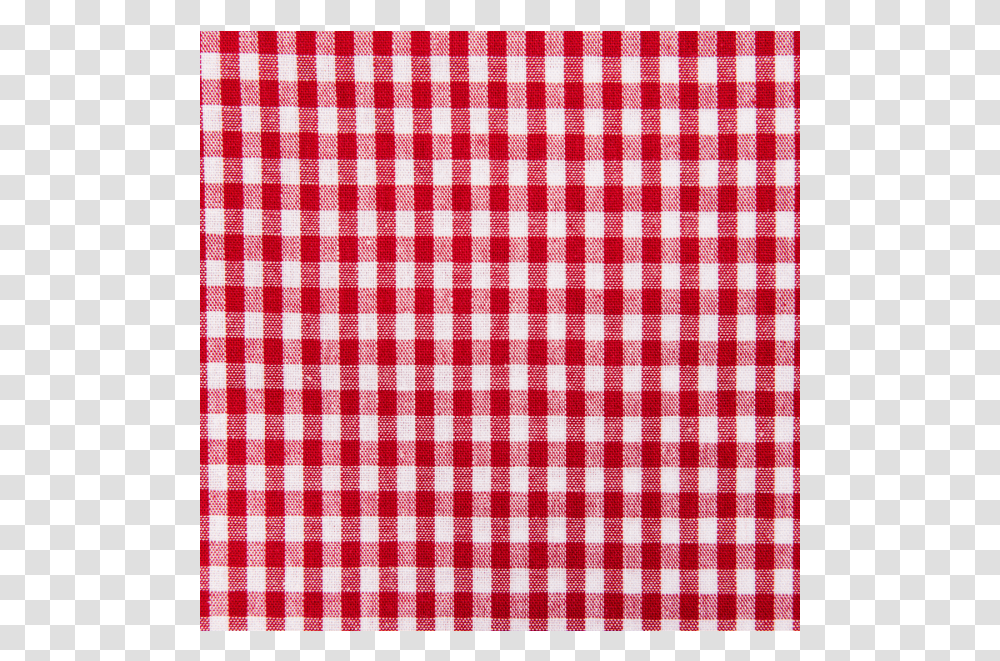 Cotton Poplin Printed Small Squares Redwhite, Tablecloth, Home Decor, Rug, Linen Transparent Png