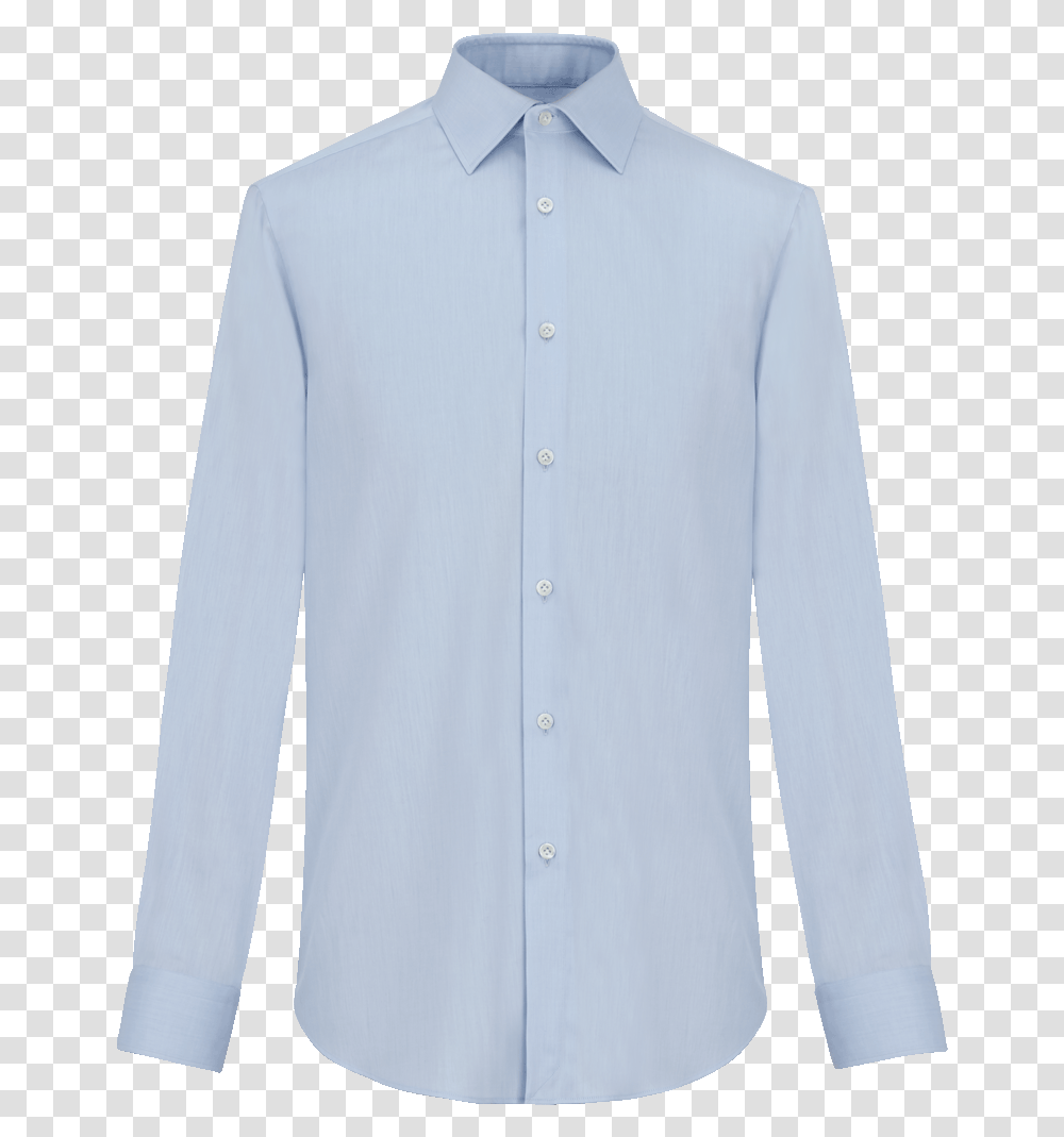 Cotton Shirt With Classic Neck Fw19 Collection Pal Formal Wear, Apparel, Dress Shirt, Long Sleeve Transparent Png