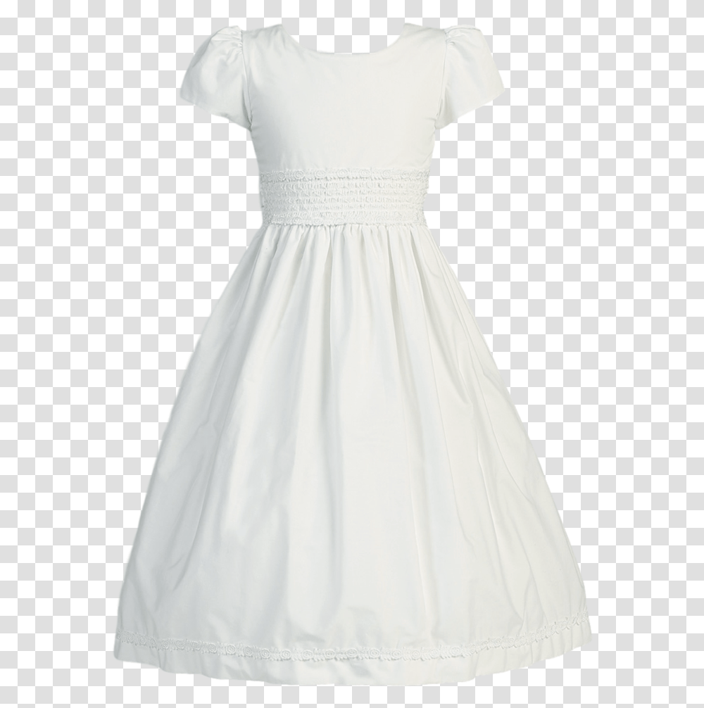 Cotton White Dresses For Girls, Apparel, Wedding Gown, Robe Transparent Png