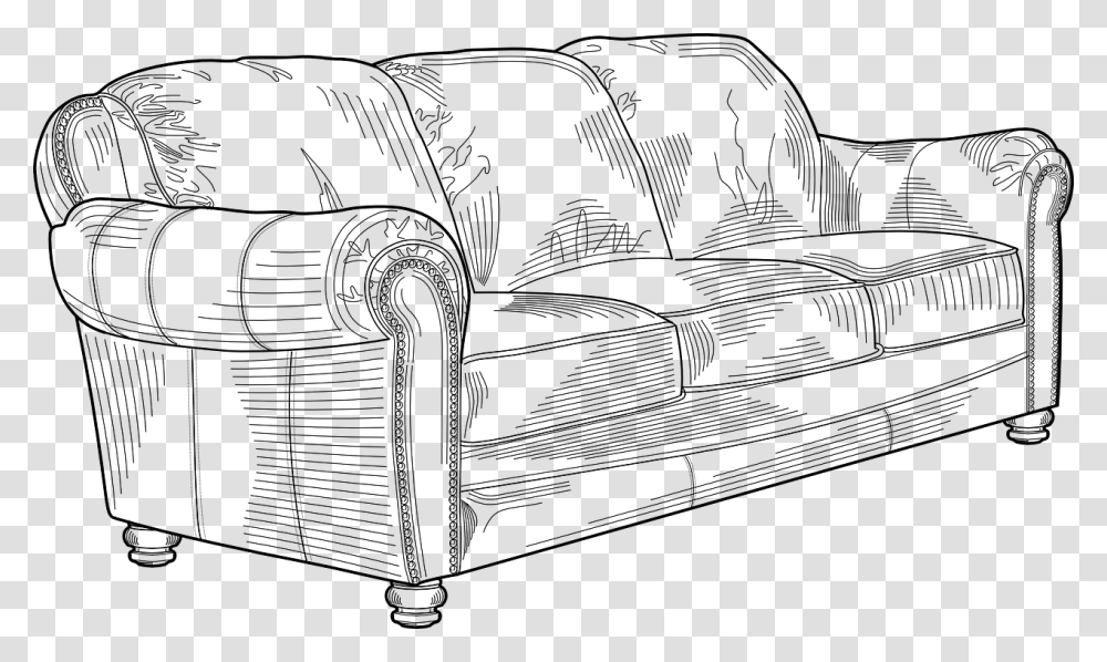 Couch Clip Art, Gray, World Of Warcraft Transparent Png