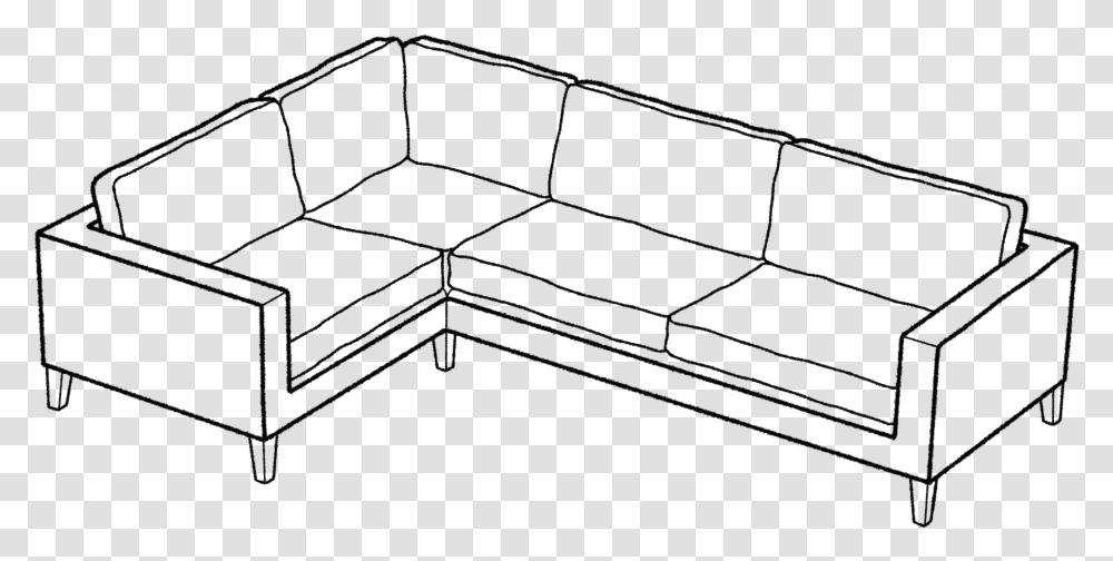 Couch Clipart Back Couch Picture, Gray, World Of Warcraft Transparent Png