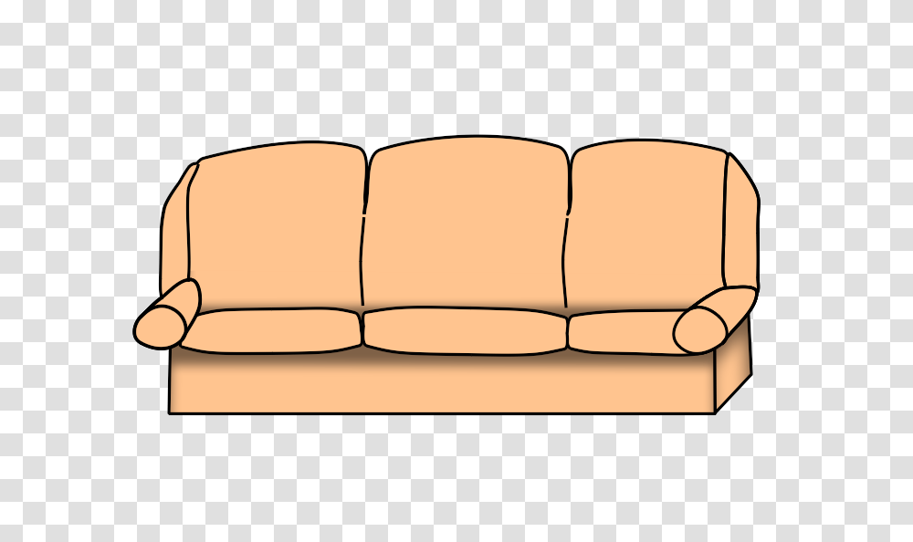 Couch Clipart Couch Clip Art, Furniture, Cushion, Baseball Cap, Indoors Transparent Png