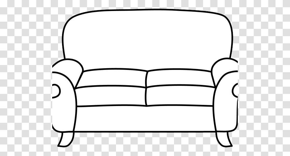 Couch Clipart, Furniture, Pillow, Cushion, Chair Transparent Png