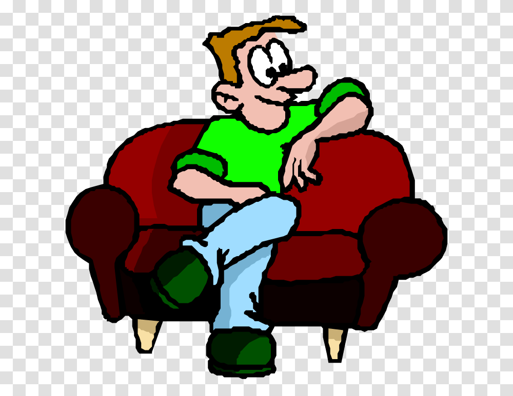 Couch Clipart, Person, Performer, Elf Transparent Png