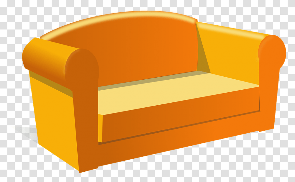 Couch Furniture Clip Art, Chair, Box Transparent Png