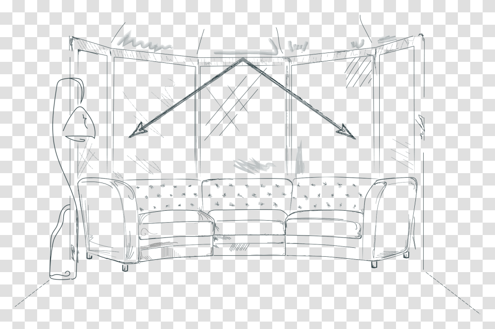 Couch, Furniture, Utility Pole, Cabinet Transparent Png