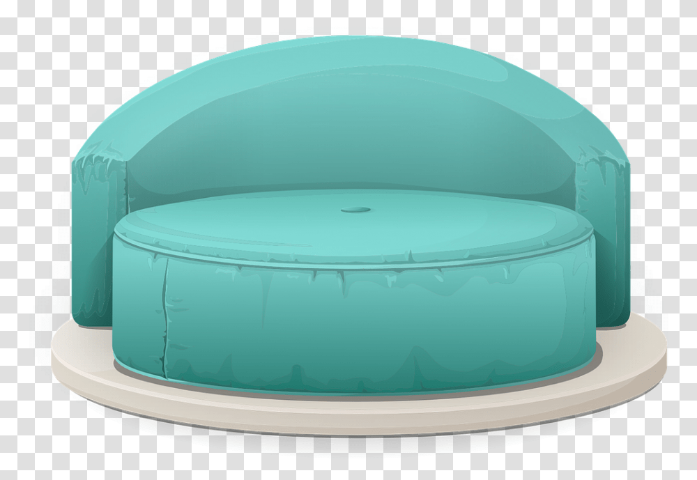 Couch, Jacuzzi, Tub, Hot Tub, Inflatable Transparent Png