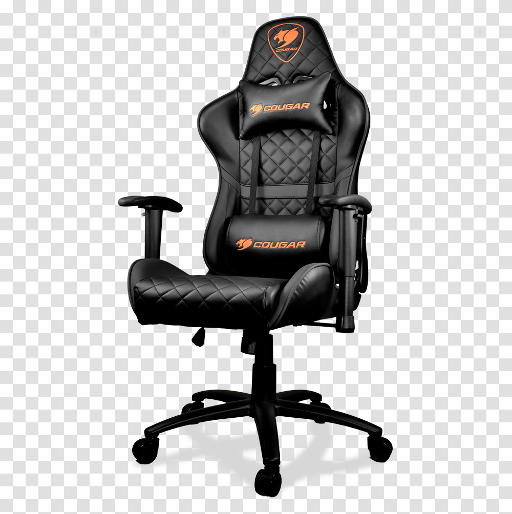 Cougar Armor One Gaming Chair, Furniture, Armchair, Cushion Transparent Png