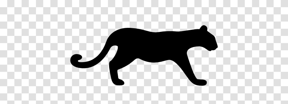 Cougar Icon, Silhouette, Mammal, Animal, Cat Transparent Png