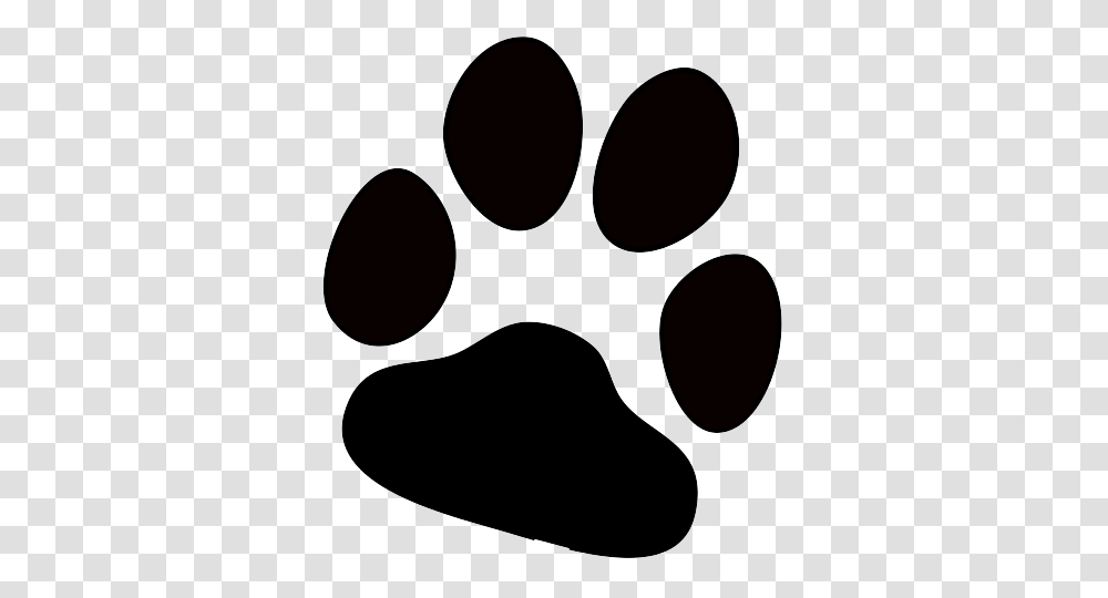 Cougar Paw Print Clipart Free Clipart, Footprint, Stencil Transparent Png