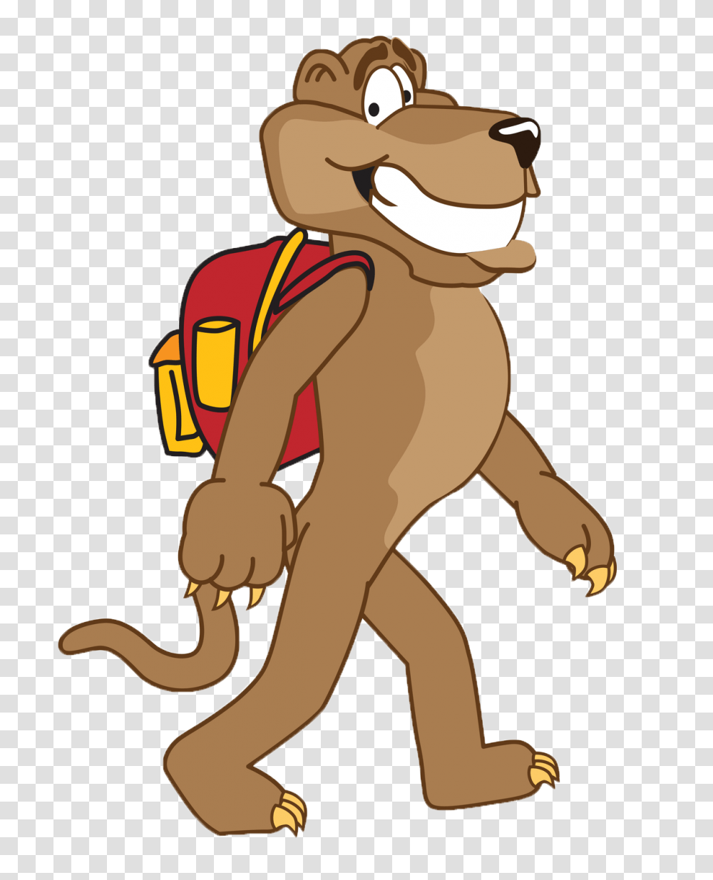 Cougar Walking, Animal, Plant, Mammal, Label Transparent Png