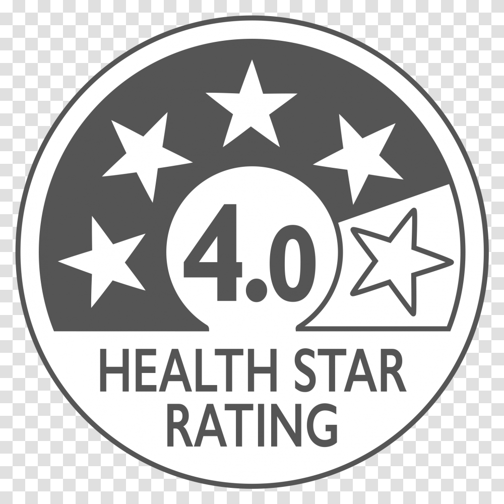 Countdown Health Star Rating Health Star Rating, Star Symbol, Logo, Trademark Transparent Png