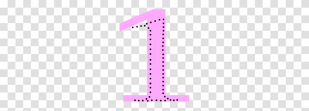 Countdown Pink Sewn Clip Art, Stick, Number Transparent Png