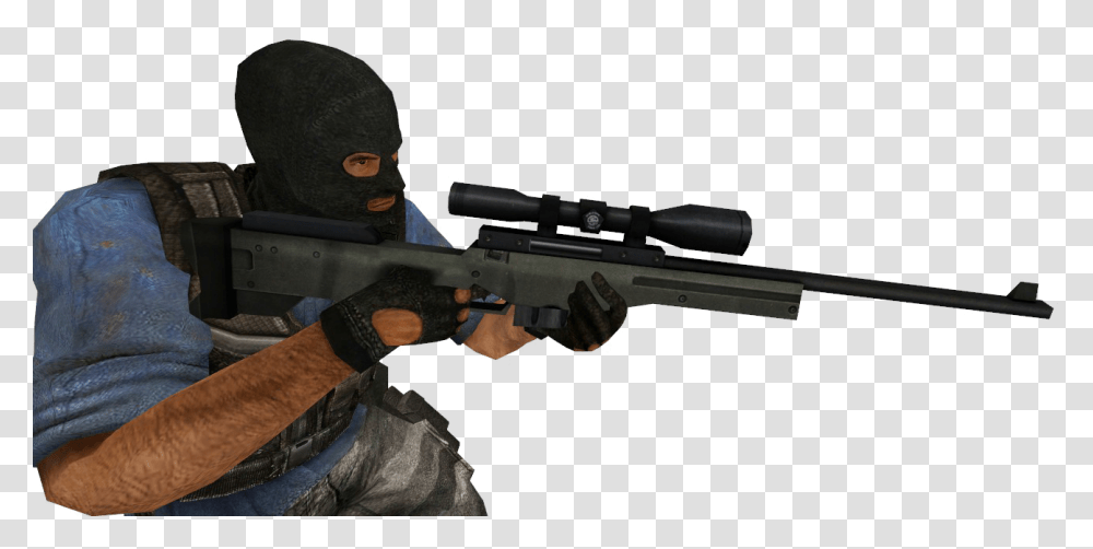 Counter Strike Cs, Gun, Weapon, Weaponry, Person Transparent Png