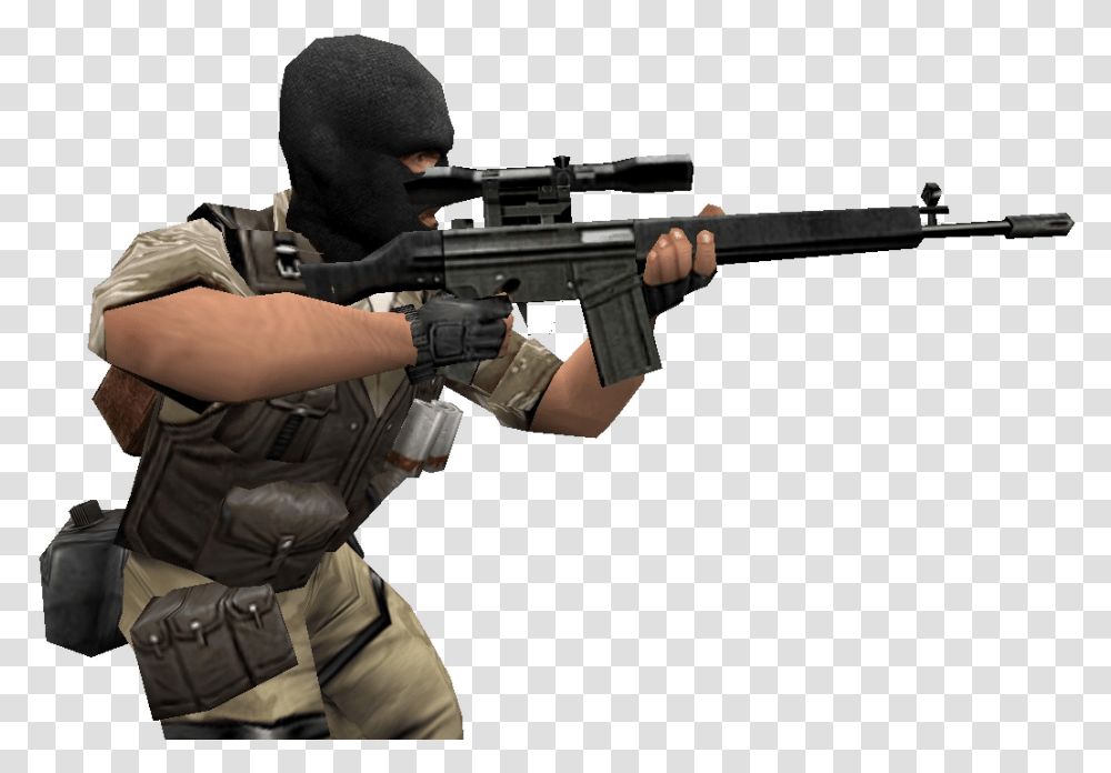 Counter Strike, Game, Person, Human, Gun Transparent Png