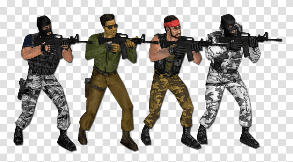 Counter Strike, Game, Person, Human, Military Uniform Transparent Png