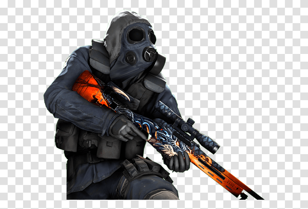 Counter Strike Global Offensive Image Royalty Free Cs Go, Person, Human, Halo, Gun Transparent Png