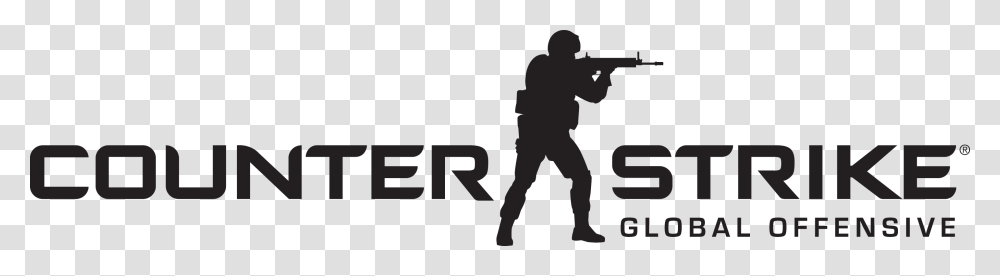 Counter Strike Global Offensive Logo, Person, Human, Silhouette Transparent Png