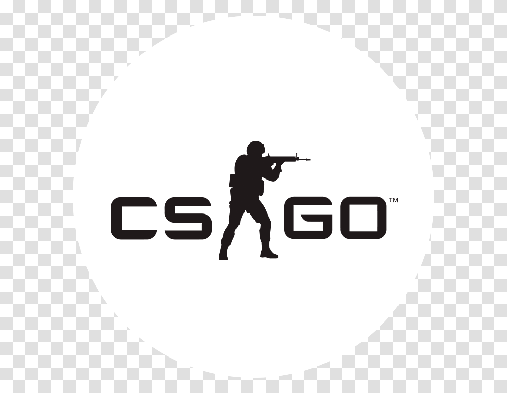 Counter Strike Go Logo, Person, Human, Gun, Weapon Transparent Png