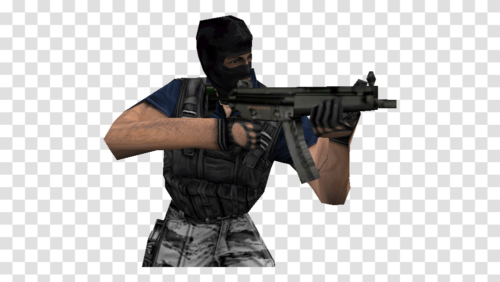 Counter Strike Wiki Assault Rifle, Gun, Weapon, Weaponry, Person Transparent Png