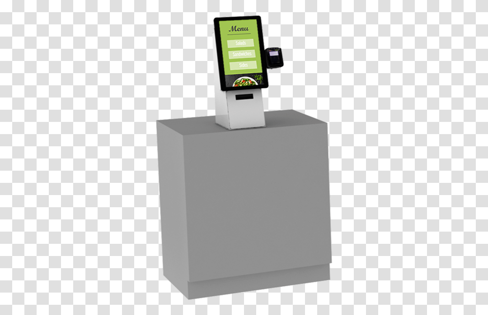 Counter Top Self Service Kiosk Smartphone, Box, Apparel Transparent Png