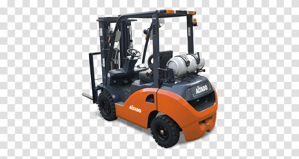 Counterbalance Forklift Compactor, Machine, Vehicle, Transportation, Lawn Mower Transparent Png